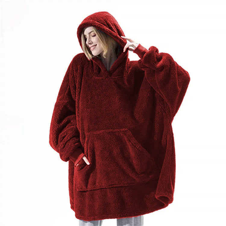 Übergroße Hoodie-Decke für Damen – Elin