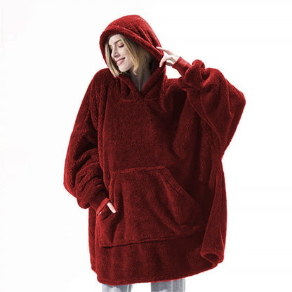 Übergroße Hoodie-Decke für Damen – Elin