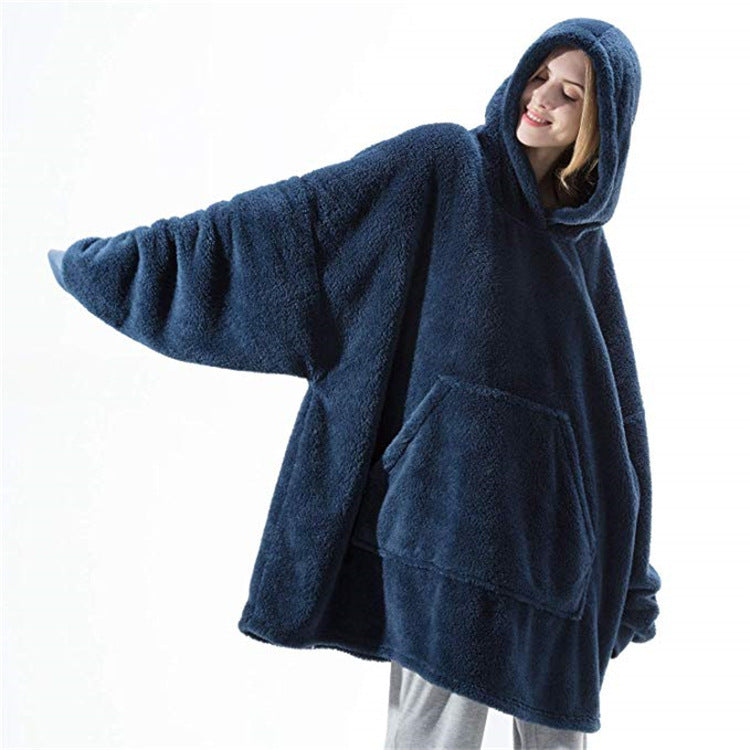 Übergroße Hoodie-Decke für Damen – Elin