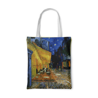 Barneys New York  | Sonnenblumen-Canvas-Tasche Kreative Kunst Selbstporträt Schultertasche Personalisierte Handtasche