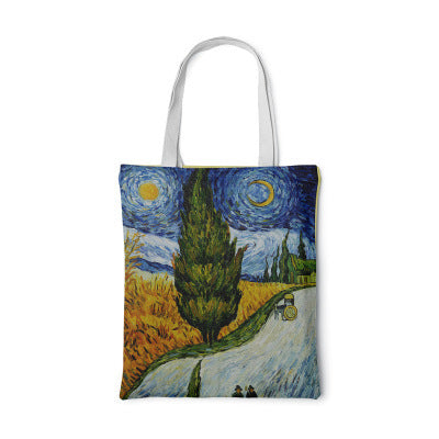 Barneys New York  | Sonnenblumen-Canvas-Tasche Kreative Kunst Selbstporträt Schultertasche Personalisierte Handtasche