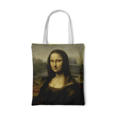 Barneys New York  | Sonnenblumen-Canvas-Tasche Kreative Kunst Selbstporträt Schultertasche Personalisierte Handtasche