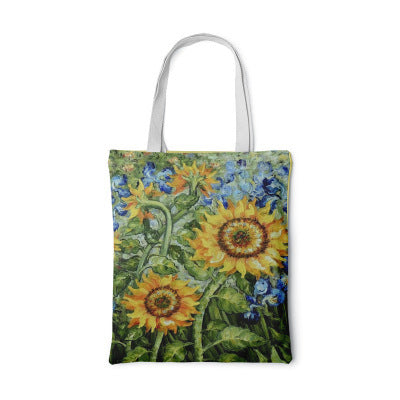 Barneys New York  | Sonnenblumen-Canvas-Tasche Kreative Kunst Selbstporträt Schultertasche Personalisierte Handtasche