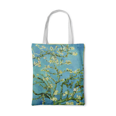 Barneys New York  | Sonnenblumen-Canvas-Tasche Kreative Kunst Selbstporträt Schultertasche Personalisierte Handtasche