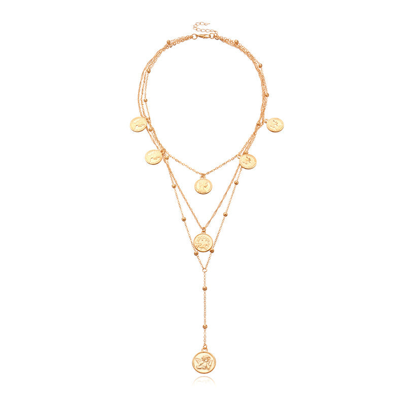 Vintage Boheemse Hanger Ketting