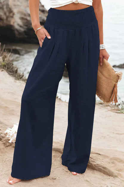 Grethe | Stijlvolle wide-leg broek