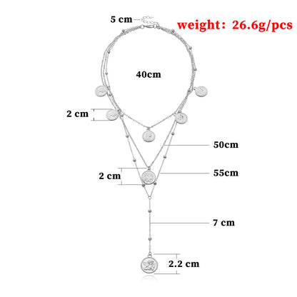 Vintage Boheemse Hanger Ketting
