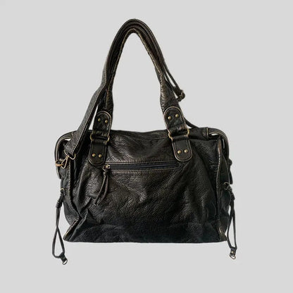 Jeoara - Vintage-Leder-Shopper
