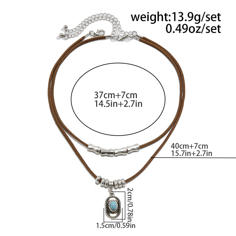 Collier Pendentif Vintage
