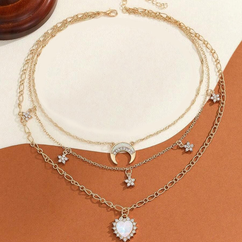Vintage Boheemse Hanger Ketting