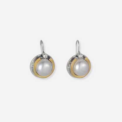 Alba™ | Ohrringe aus Edelstahl mit Perle