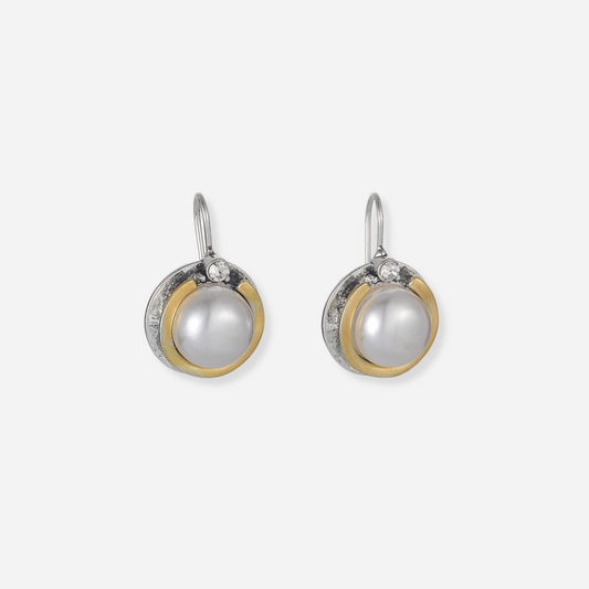 Alba™ | Ohrringe aus Edelstahl mit Perle