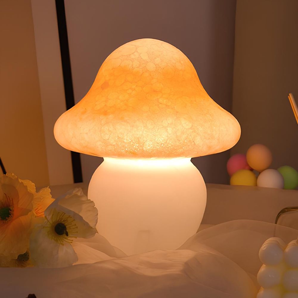 Soft mushroom lamp