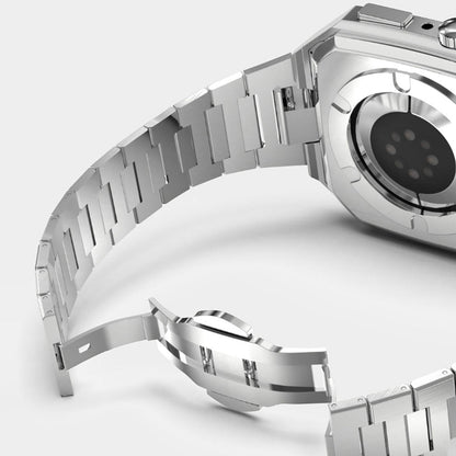 Luxe metalen horlogeband voor Apple Watch 44/45 mm