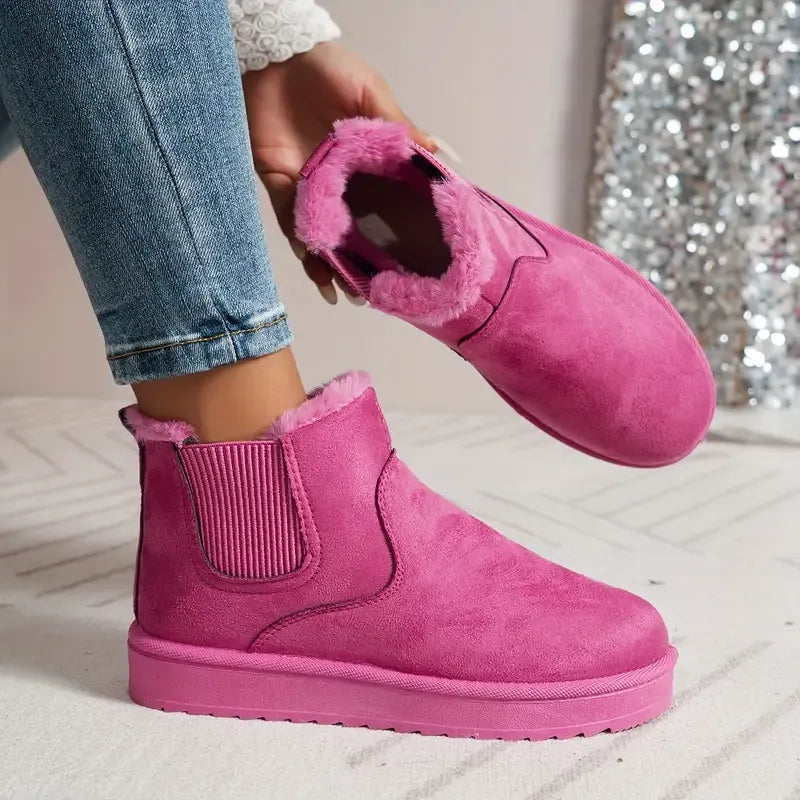 Becky Kurzstiefel in Unifarben