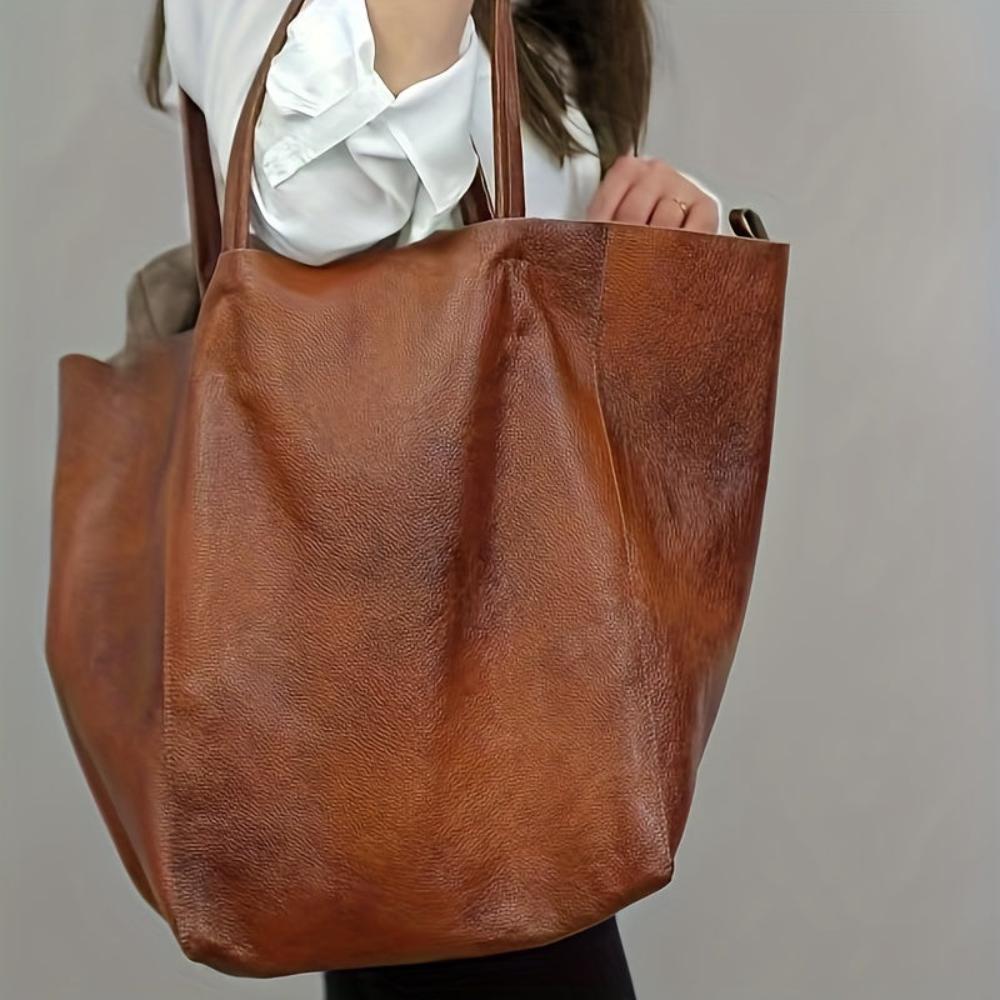 Renee | Große Vintage-Inspirierte Einkaufstasche