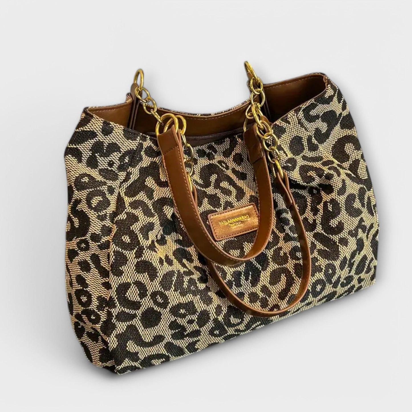 Ivy - Luipaard Canvas Tas