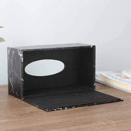 Ambachtelijke Marmeren Tissueboxhouder