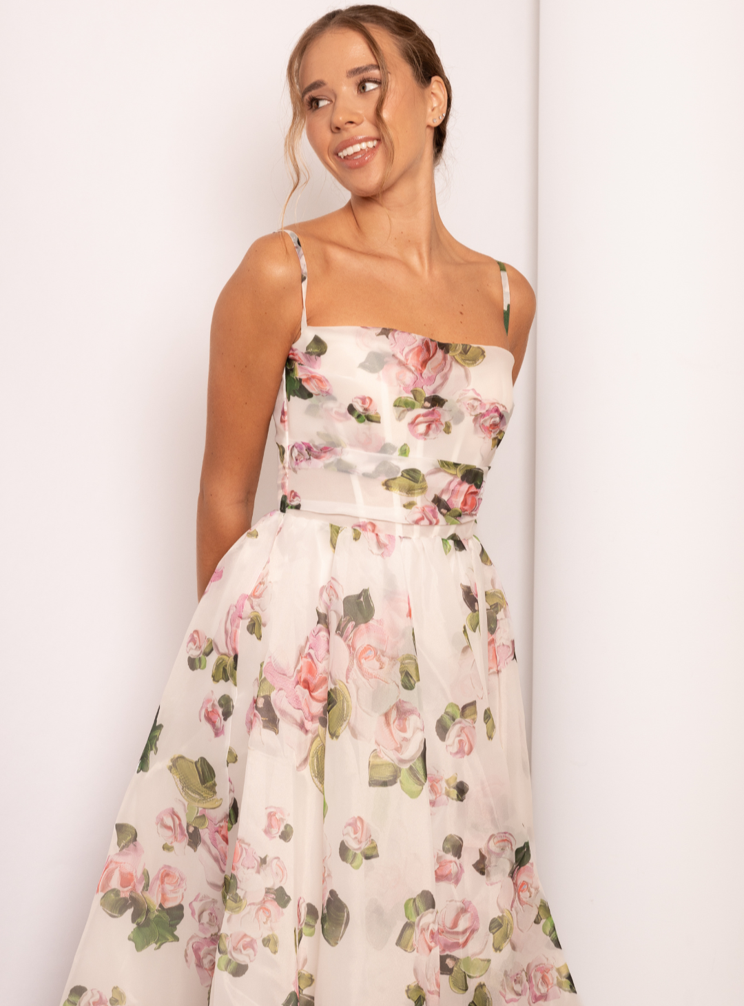 THARAH | Luxe strapless jurk