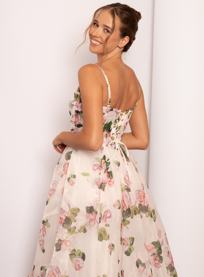 THARAH | Luxe strapless jurk