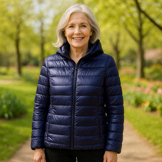 Ulla Lichtgewicht Jas | Donkerblauw