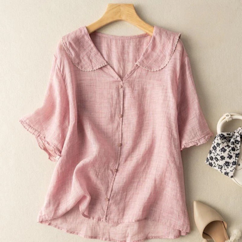 Aria | Leinenbluse