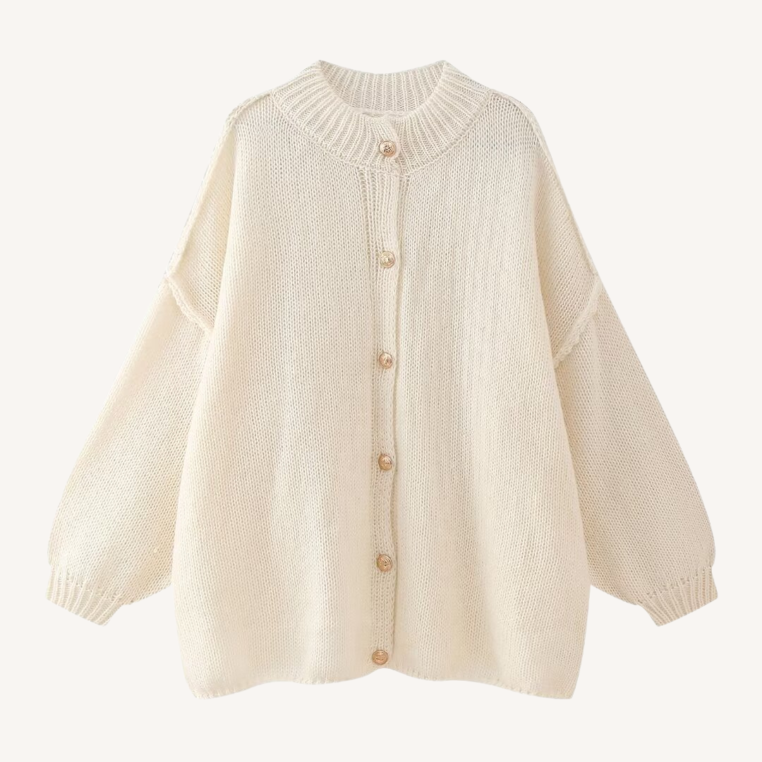 Petty | Ronde Hals Gebreid Vest