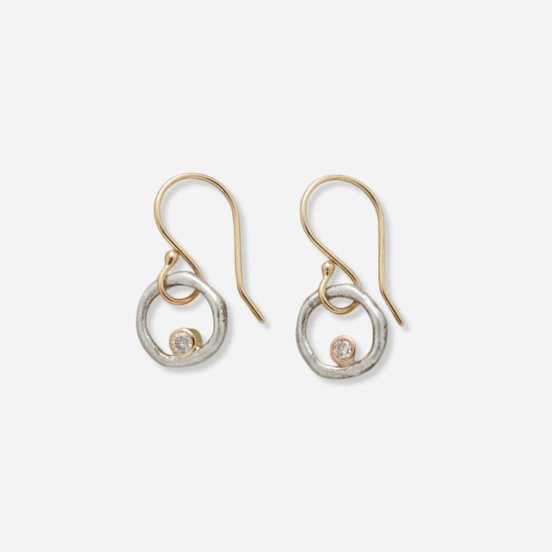 Laura™ | Vintage-Ohrringe mit Zirkon