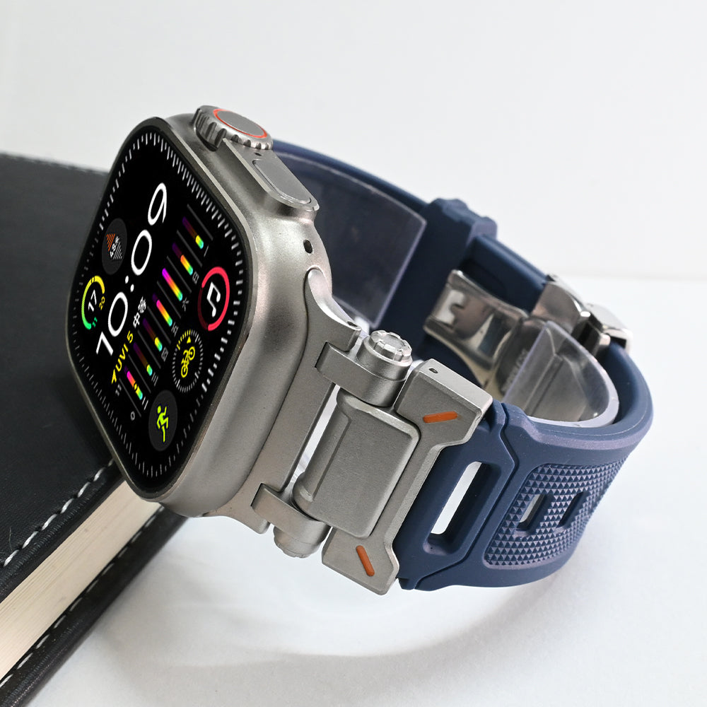 Explorer Siliconen Apple Watch Bandje