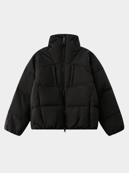 CougarStep – Unisex Stehkragenjacke mit 95 % weißer Gänsedaune und 3-fach-Schutz