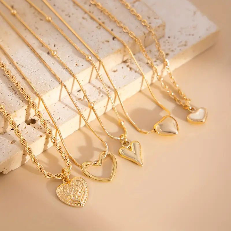 Hart Hanger Ketting Set