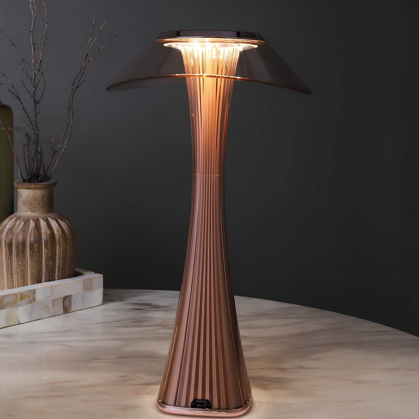 Gesculpteerde Flare-lamp