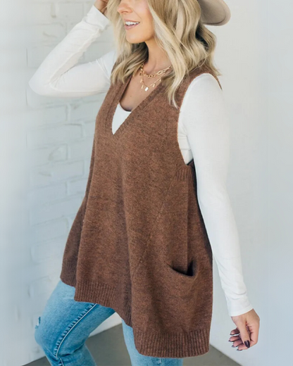 AROLA | Gemütliche Strickweste