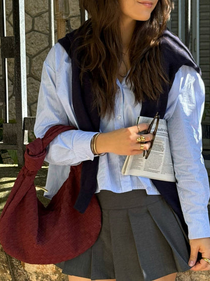 Gio Medium Wildledertasche