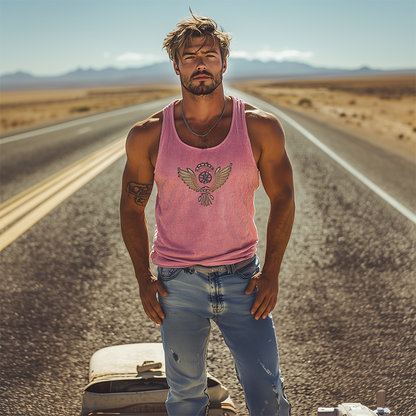 【Verzending binnen 24 uur】Heren klassieke casual Amerikaanse retro gebreide gestreepte tanktop 72799567K