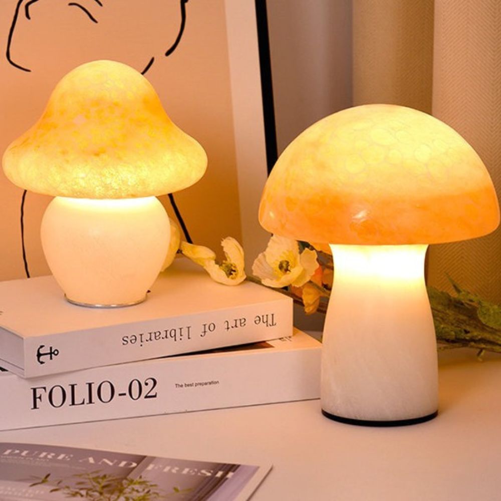 Soft mushroom lamp