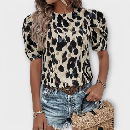 EVA – LEOPARDIA BLUSE