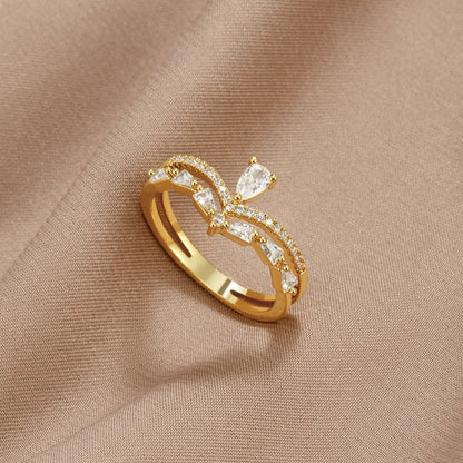 Aura - Elegante Kristallen Ring