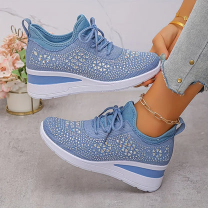 Isadora™ – Sparkling Orthopedic Sneakers for Effortless All-Day Comfort