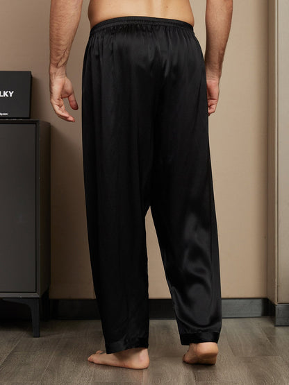 Pure Soie Détendu Pyjama Pantalon