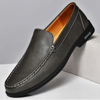 Murcia lederen loafers