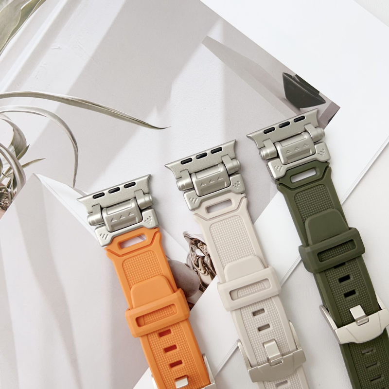 Venture siliconen Apple Watch-bandje
