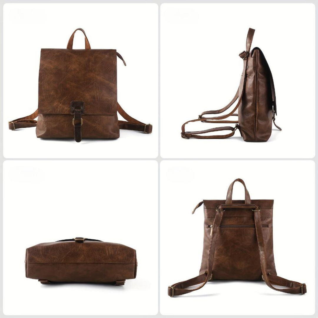 Nina | Vielseitiger Rucksack Im Vintage-Stil
