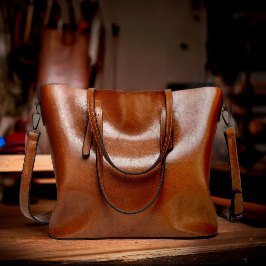 Nicole | Zeitlose Vintage Schultertasche