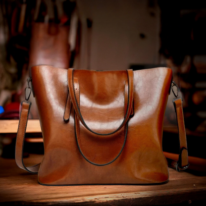 Nicole | Zeitlose Vintage Schultertasche