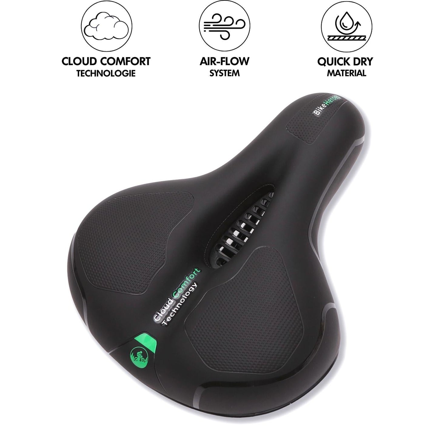 CloudComfort Max - Eindelijk een pijnvrije fietstocht