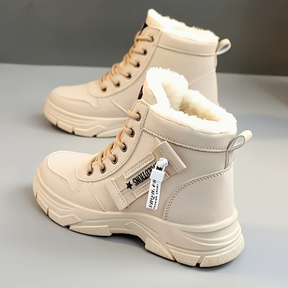 Victoria | warme Schnür-Winterstiefel