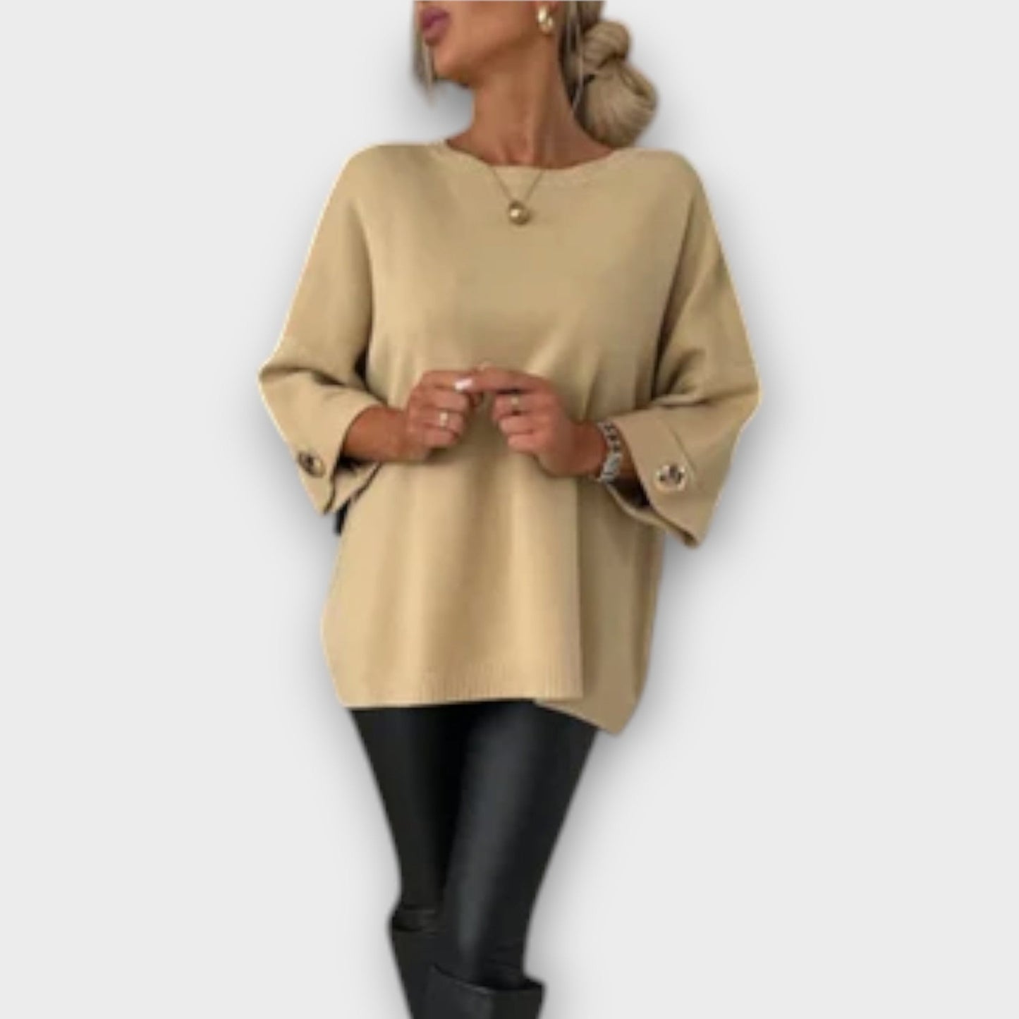 Isabella - Stijlvolle Gebreide Blouse