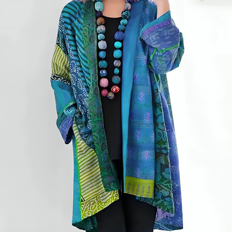 Maya – Lebendige Kimonojacke