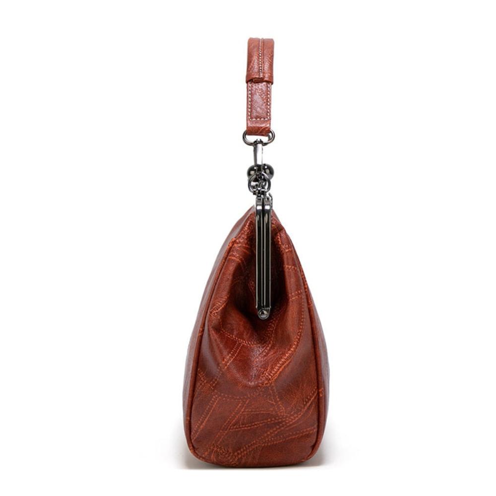 Mila | Zeitlose Vintage Tasche mit elegantem Riegelverschluss